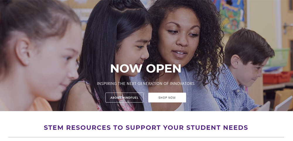 MindFuel launches online STEM Store featuring  popular resources